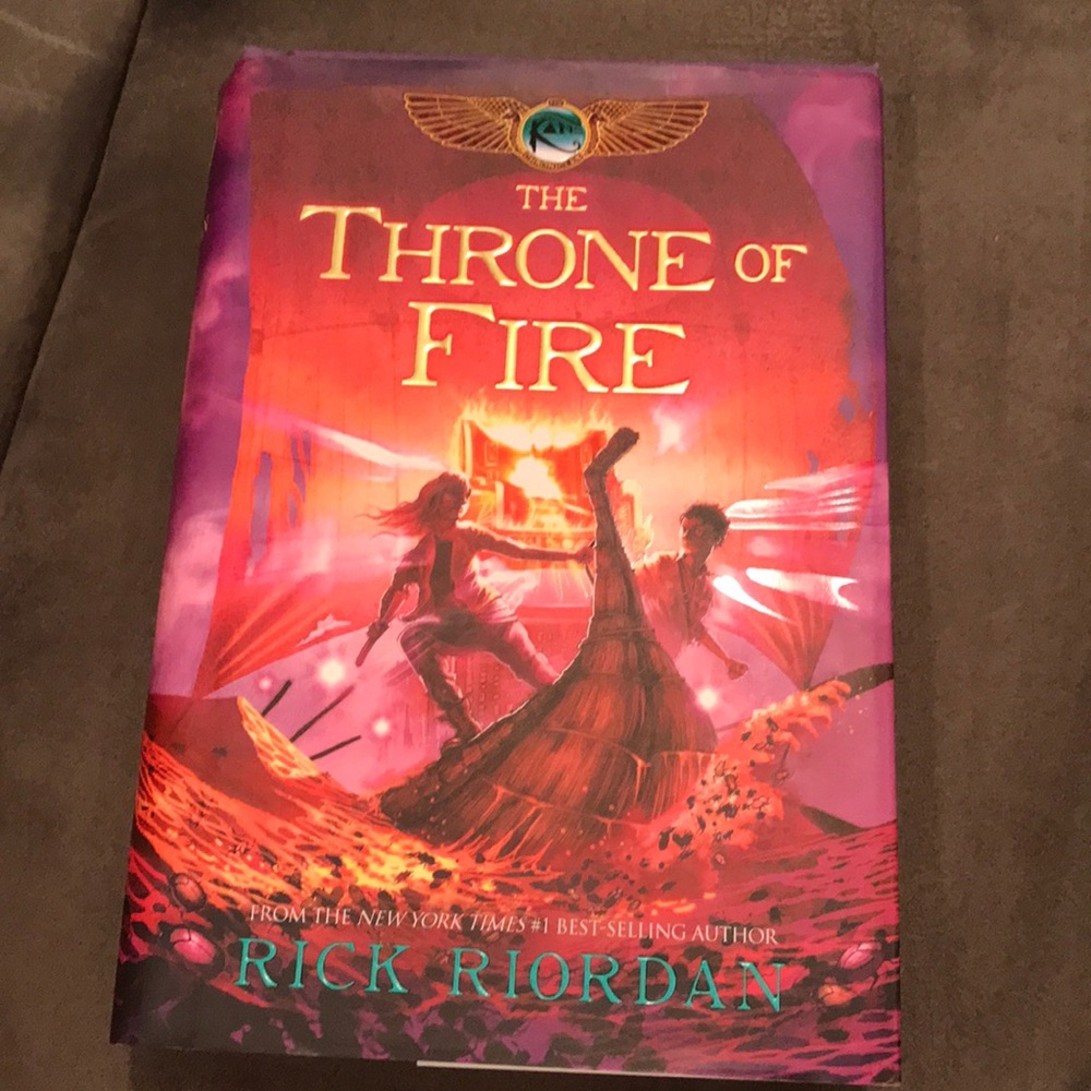 Book- The Throne of Fire